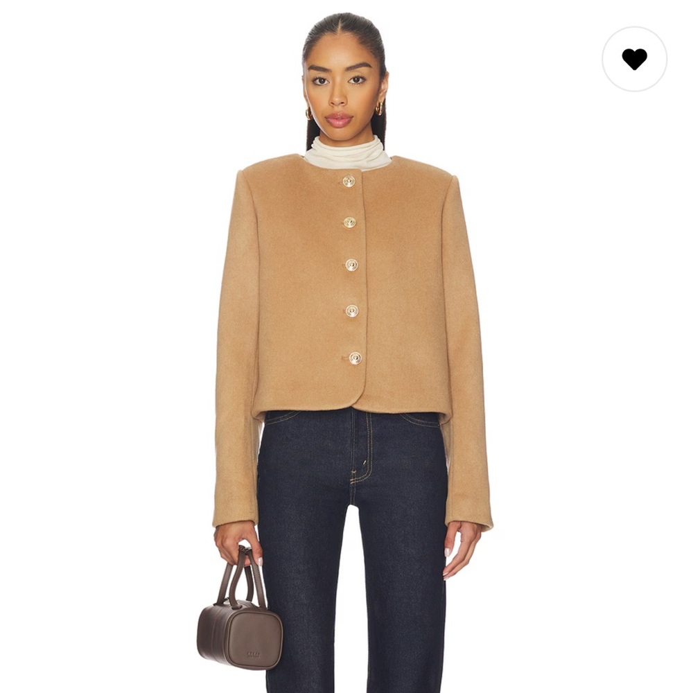 Reign Wool Jacket in Camel